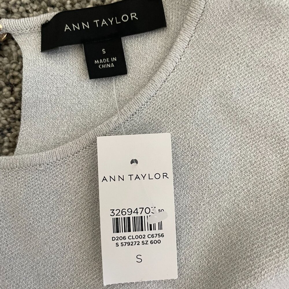 Ann Taylor very light blue shell (NWT) - Picture 3 of 3